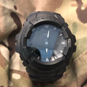 GShock Matte Blk/Blk